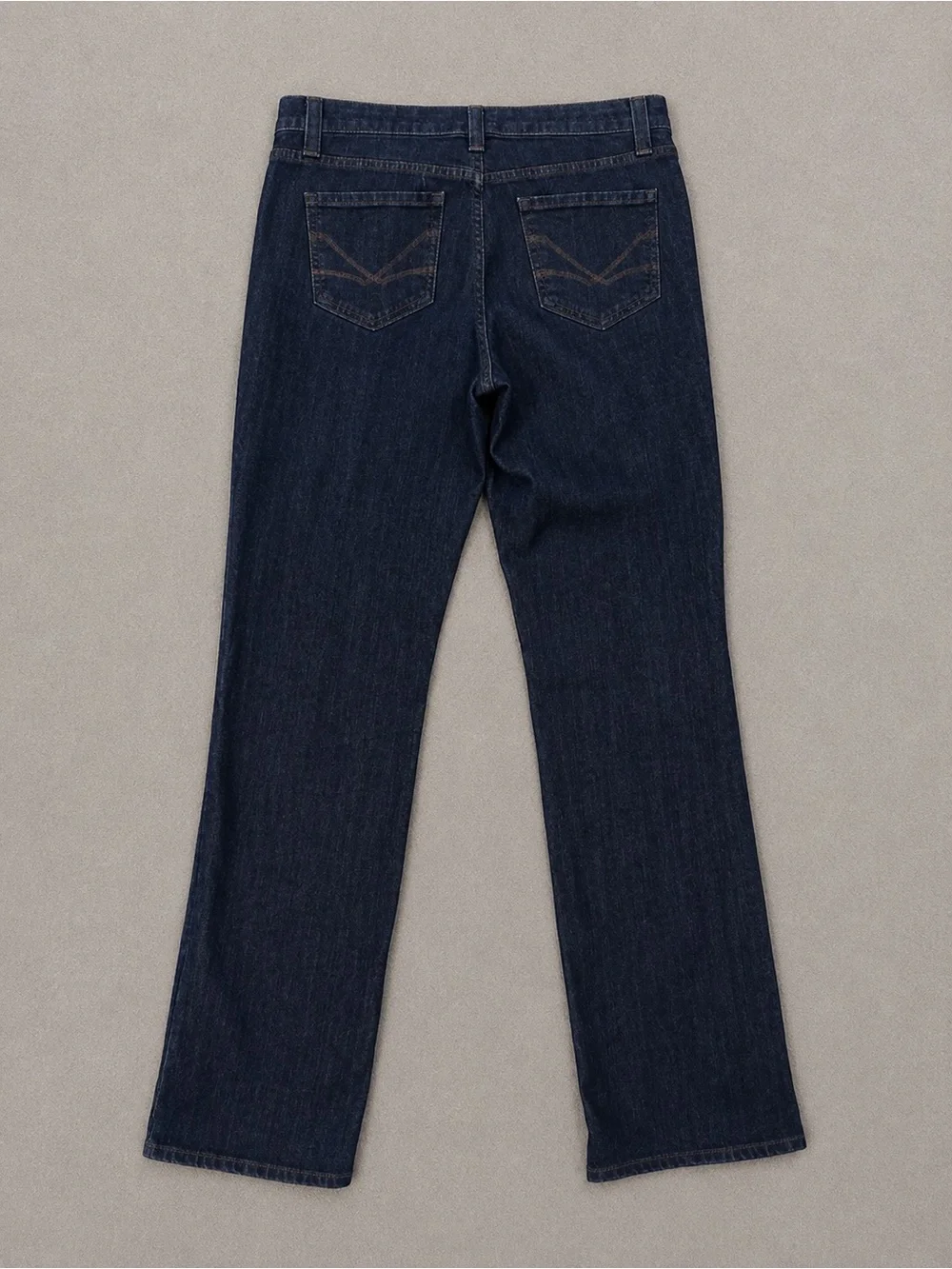 Nine West Vintage America Mid Rise Straight Leg Dark Wash Jeans Size 8/28
